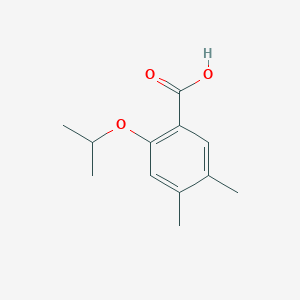 2-Isopropoxy-4,5-dimethylbenzoic acid