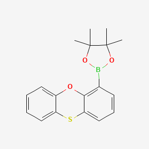 molecular formula C18H19BO3S B6291065 Phenoxathiin-4-boronic acid pinacol ester CAS No. 2290561-93-0