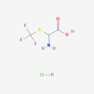 (R)-2-Amino-3-(trifluoromethylthio)propanoic acid hydrochloride, 95%