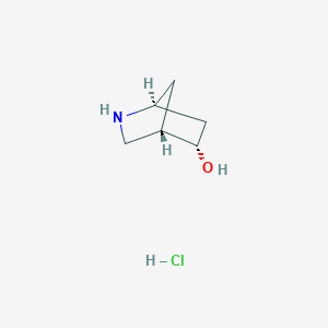 molecular formula C6H12ClNO B6291342 Endo-2-azabicyclo[2.2.1]heptan-5-ol;hydrochloride CAS No. 2230912-20-4