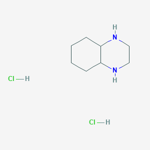 molecular formula C8H18Cl2N2 B6291423 Decahydroquinoxaline dihydrochloride CAS No. 1082654-24-7