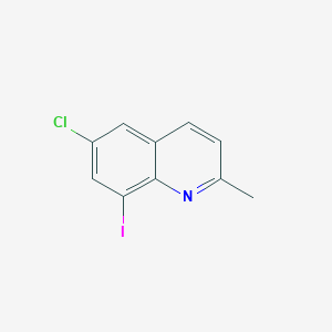 6-Chloro-8-iodo-2-methylquinoline