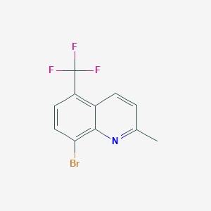 8-Bromo-2-methyl-5-(trifluoromethyl)quinoline