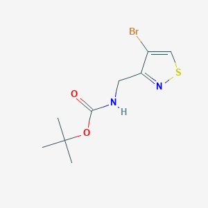 t-Butyl ((4-bromoisothiazol-3-yl)methyl)carbamate