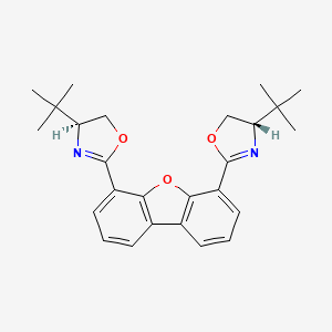 4,6-Bis((S)-4-(t-butyl)-4,5-dihydrooxazol-2-yl)dibenzo[b,d]furan