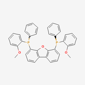 (-)-4,6-Bis((S)-(2-methoxyphenyl)(phenyl)phosphinyl)dibenzo[b,d]furan