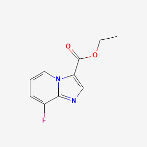 molecular formula C10H9FN2O2 B6291507 8-Fluoro-imidazo[1,2-a]pyridine-3-carboxylic acid ethyl ester, 95% CAS No. 2108131-55-9