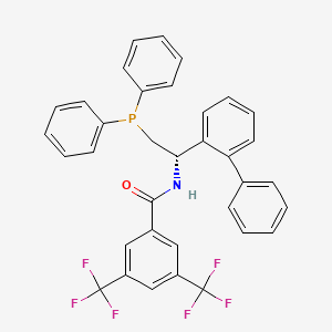N-[(1S)-1-[1,1'-Biphenyl]-2-yl-2-(diphenylphosphino)ethyl]-3,5-bis(trifluoromethyl)-benzamide, 95%