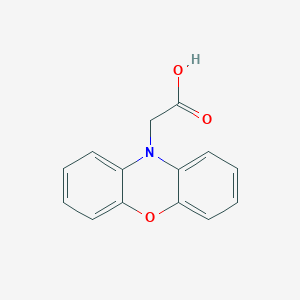 molecular formula C14H11NO3 B6292013 Phenoxazine-10-acetic acid CAS No. 885955-40-8