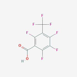 molecular formula C8HF7O2 B6292045 Perfluoro-3-methylbenzoic acid CAS No. 140455-12-5