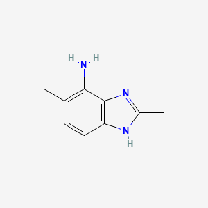 molecular formula C9H11N3 B6292074 4-Amino-2,5-dimethylbenzimidazole CAS No. 885952-91-0