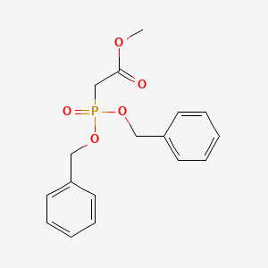 molecular formula C17H19O5P B6292094 Dibenzyloxyphosphoryl acetic acid methyl ester CAS No. 119880-74-9