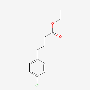 molecular formula C12H15ClO2 B6292249 Ethyl 4-(4-chlorophenyl)butanoate CAS No. 3435-98-1