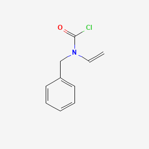 molecular formula C10H10ClNO B6292258 N-benzyl-N-ethenylcarbamoyl chloride CAS No. 52884-88-5