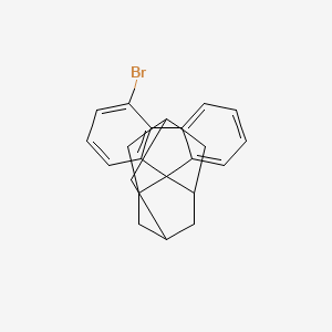 molecular formula C22H21Br B6292265 4'-Bromospiro[adamantane-2,9'-fluorene] CAS No. 2415337-01-6