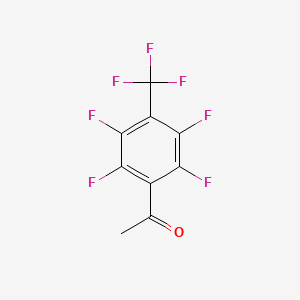 2,3,5,6-Tetrafluoro-4-(trifluoromethyl)acetophenone