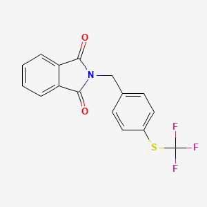 N-[4-(Trifluoromethylthio)benzyl]phthalimide