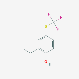 2-Ethyl-4-(trifluoromethylthio)phenol