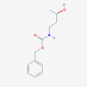 molecular formula C12H17NO3 B6292540 benzyl N-[(3S)-3-hydroxybutyl]carbamate CAS No. 2415751-60-7