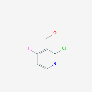 2-Chloro-4-iodo-3-(methoxymethyl)pyridine