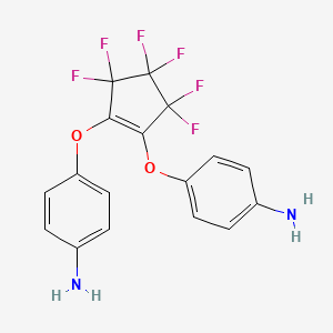 1,2-Bis(4-aminophenoxy)-3,3,4,4,5,5-hexafluoro-1-cyclopentene