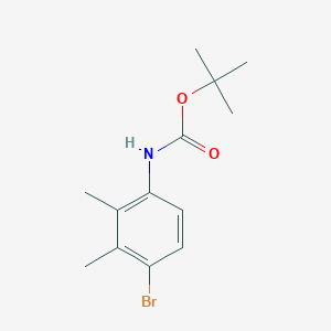 molecular formula C13H18BrNO2 B6292969 tert-Butyl (4-bromo-2,3-dimethylphenyl)carbamate CAS No. 1385026-24-3