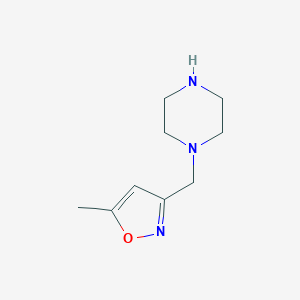 1-[(5-Methylisoxazol-3-yl)methyl]piperazine