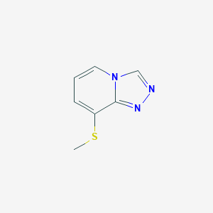 molecular formula C7H7N3S B6293546 8-(Methylthio)-[1,2,4]triazolo[4,3-a]pyridine CAS No. 2379321-59-0