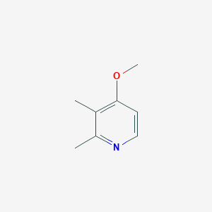 molecular formula C8H11NO B062936 4-Methoxy-2,3-dimethylpyridine CAS No. 163593-69-9