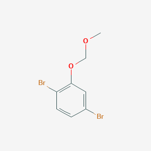 molecular formula C8H8Br2O2 B6294620 2,5-Dibromo-1-(methoxymethoxy)benzene CAS No. 2271442-85-2