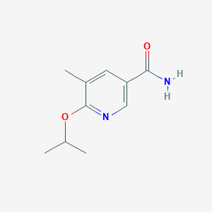 6-Isopropoxy-5-methylnicotinamide