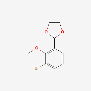 2-(3-Bromo-2-methoxyphenyl)-1,3-dioxolane