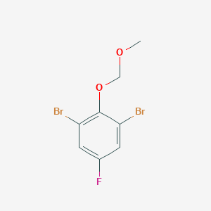 1,3-Dibromo-5-fluoro-3-(methoxymethoxy)benzene