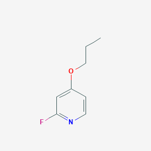 2-Fluoro-4-propoxypyridine
