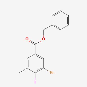 Benzyl 3-bromo-4-iodo-5-methylbenzoate