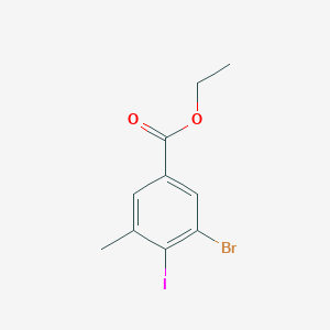 Ethyl 3-bromo-4-iodo-5-methylbenzoate