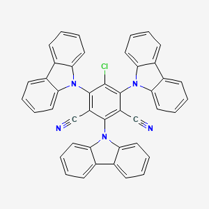 2,4,6-Tri(9H-carbazol-9-yl)-5-chloroisophthalonitrile