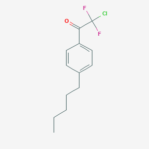 1-(4-Pentylphenyl)-2-chloro-2,2-difluoroethanone