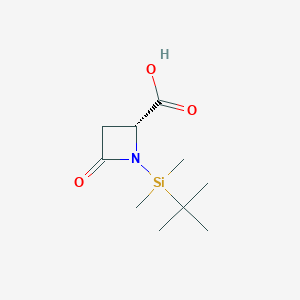 (R)-1-(tert-Butyldimethylsilyl)-4-oxoazetidine-2-carboxylic acid