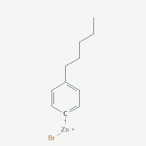 4-N-Pentylphenylzinc bromide, 0.50 M in THF