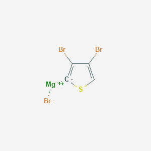 molecular formula C4HBr3MgS B6294925 3,4-Dibromothiophen-2-ylmagnesium bromide CAS No. 124109-12-2