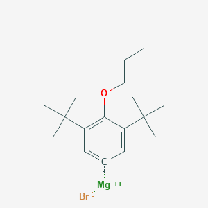 (4-N-Butyloxy-3,5-di-t-butylphenyl)magnesium bromide, 0.50 M in 2-MeTHF