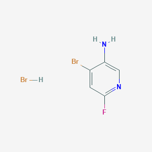 4-Bromo-6-fluoropyridin-3-amine hydrobromide, 95%