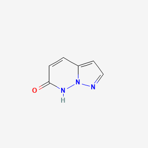 molecular formula C6H5N3O B6295020 Pyrazolo[1,5-b]pyridazin-6-ol CAS No. 2411637-09-5