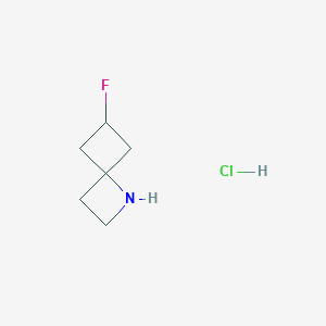6-Fluoro-1-azaspiro[3.3]heptane hydrochloride