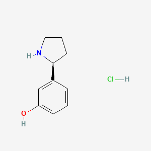 (S)-3-(Pyrrolidin-2-yl)phenol hydrochloride