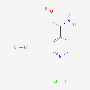 (R)-2-Amino-2-(pyridin-4-yl)ethan-1-ol dihydrochloride
