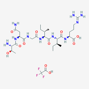 molecular formula C30H53F3N10O11 B6295370 Ovalbumin (154-159) Trifluoroacetate CAS No. 1370698-94-4
