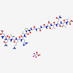 molecular formula C68H111F3N20O23 B6295510 Tau Peptide (295-309) Trifluoroacetate CAS No. 330456-46-7