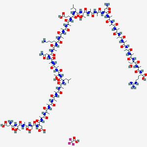 molecular formula C135H226F3N43O53 B6295644 Antifreeze Polypeptide 6 (winter flounder) CAS No. 122604-16-4